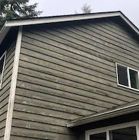 Bothell exterior painting before - weathered siding