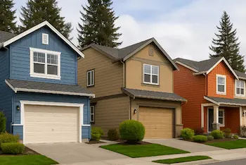 Typical Bothell homes showing various wall painting projects we've completed