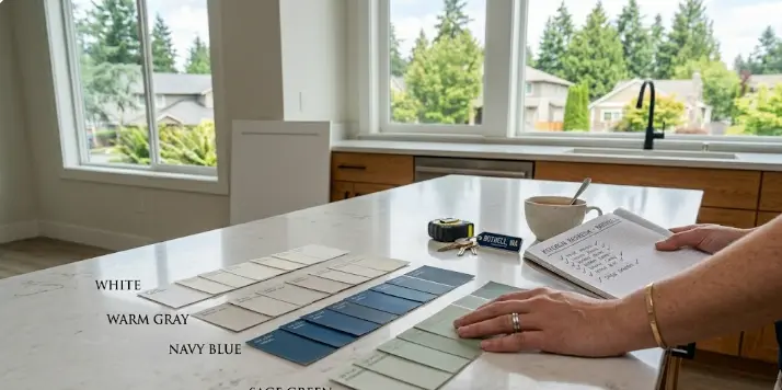 Kitchen cabinet color options Bothell WA