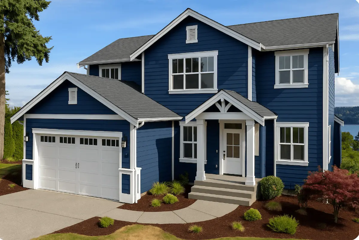 Professional exterior painting transformation in Edmonds - before and after results