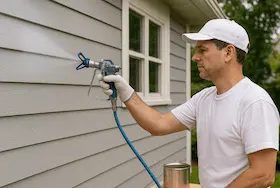 Exterior wall painting in Bothell with weather-resistant coating