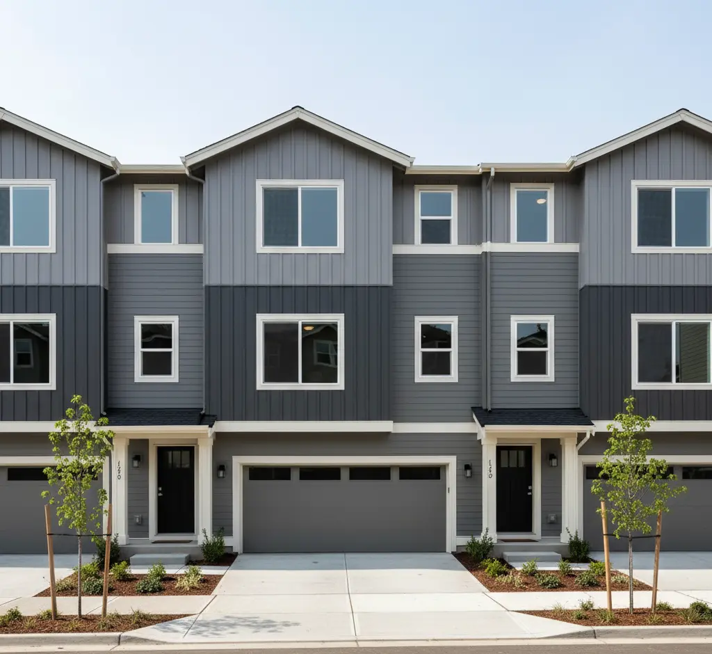 Modern home residential painting in Alderwood area of Lynnwood