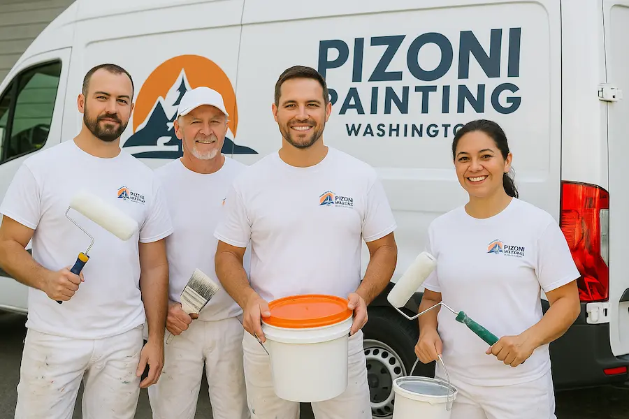 Pizoni Painting Company team of professional painters