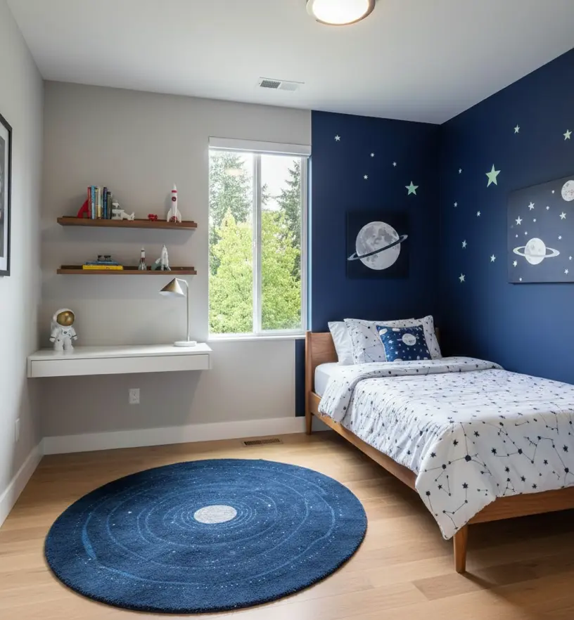 Children's room painting in Redmond with fun colors