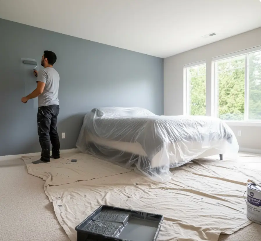 Professional room painting in Lynnwood