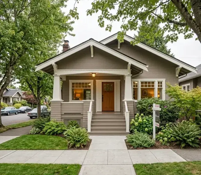 Typical Seattle homes showing various wall painting projects we've completed