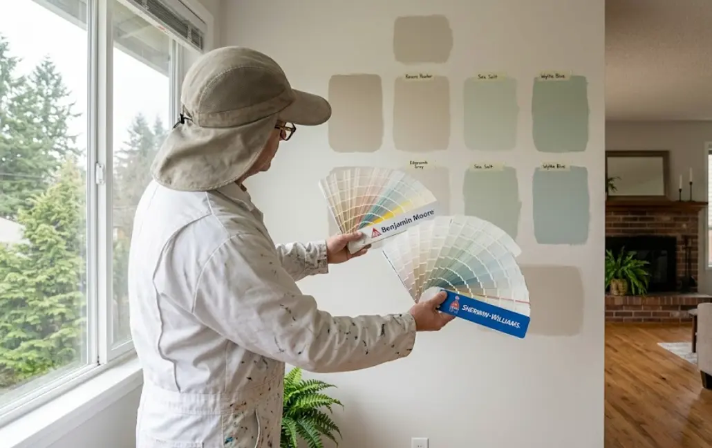 Interior paint color consultation Snohomish WA