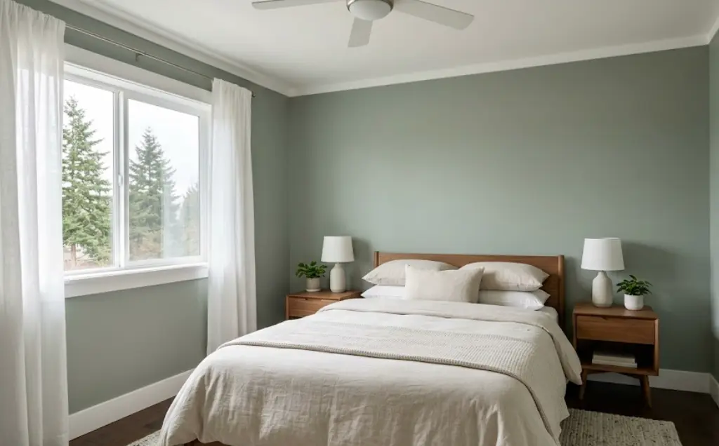 Interior bedroom painting Snohomish WA
