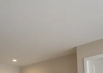 Perfectly restored ceiling with no signs of previous water damage in Bothell home